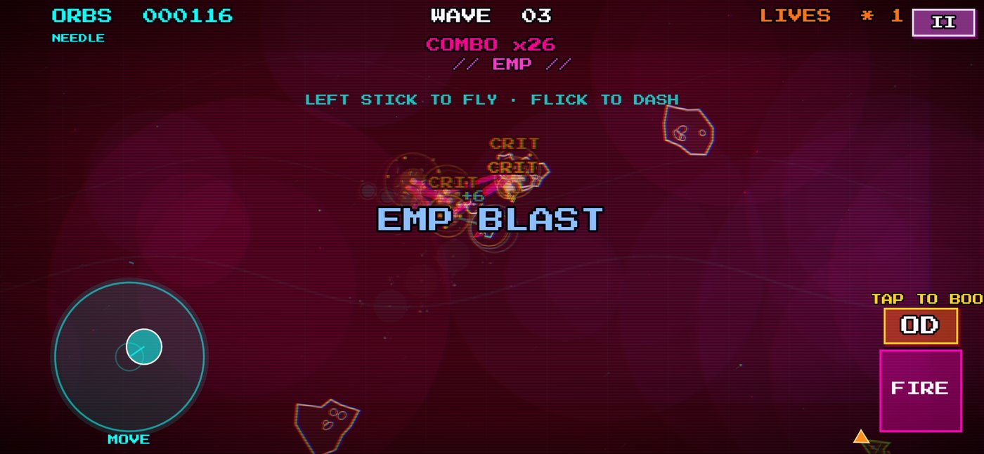 EMP blast in action